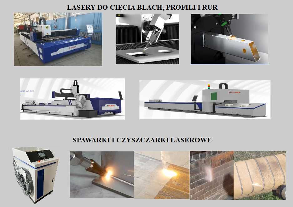 Laser 3 kW, 1500x3000mm. Wycinarka laserowa CNC