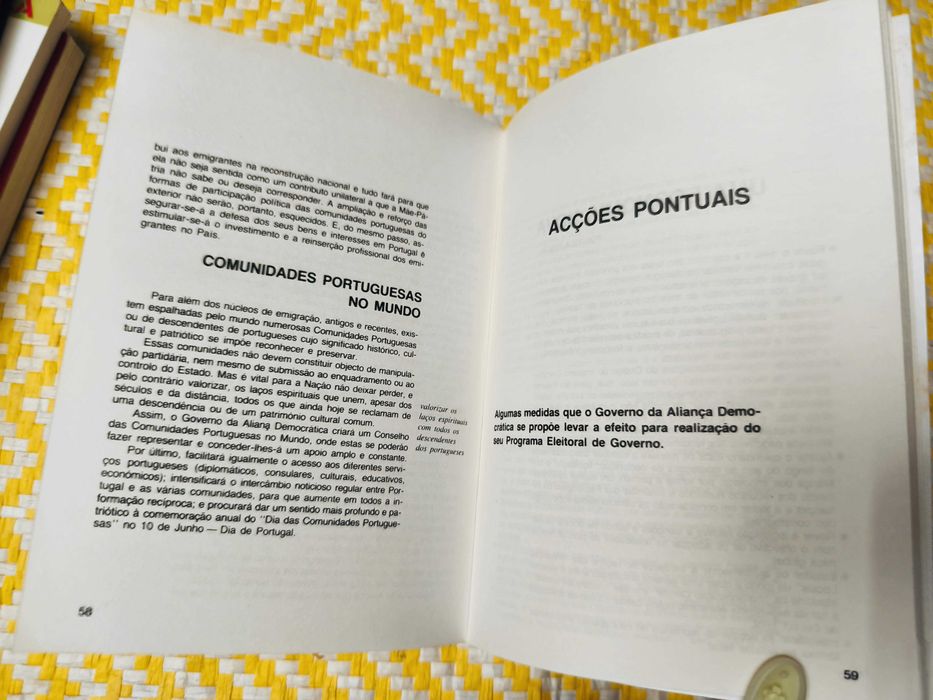Aliança Democrática AD 1979- Programa Eleitoral