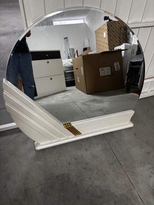 Espelho lindo da entrada