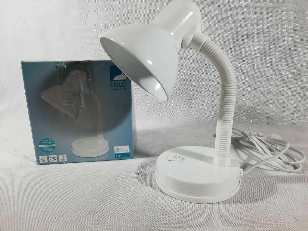 Lampa biurkowa biała Basic 9229 EGLO