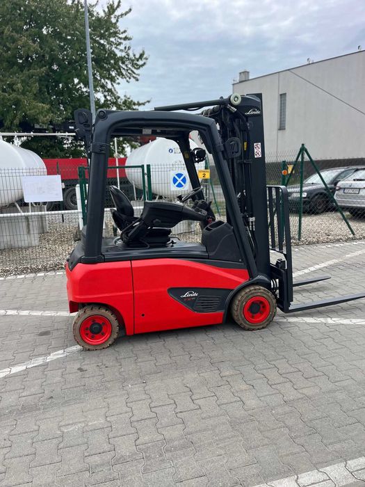 Wózek widłowy Linde E16, TRIPLEX, 2019 rok, Super Stan !!