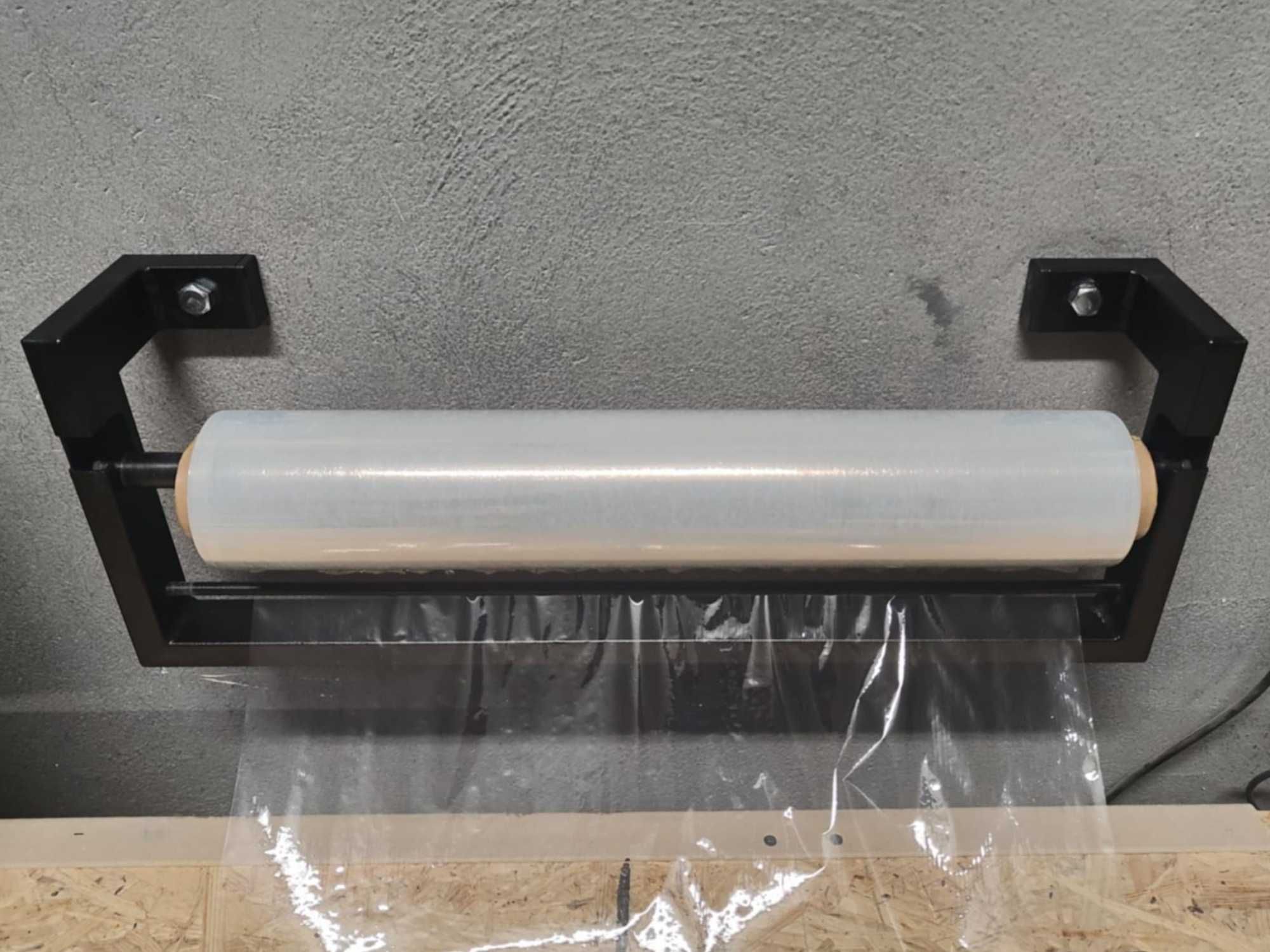 Uchwyt dyspenser do folii stretch strecz do mocowania do ściany 590 mm