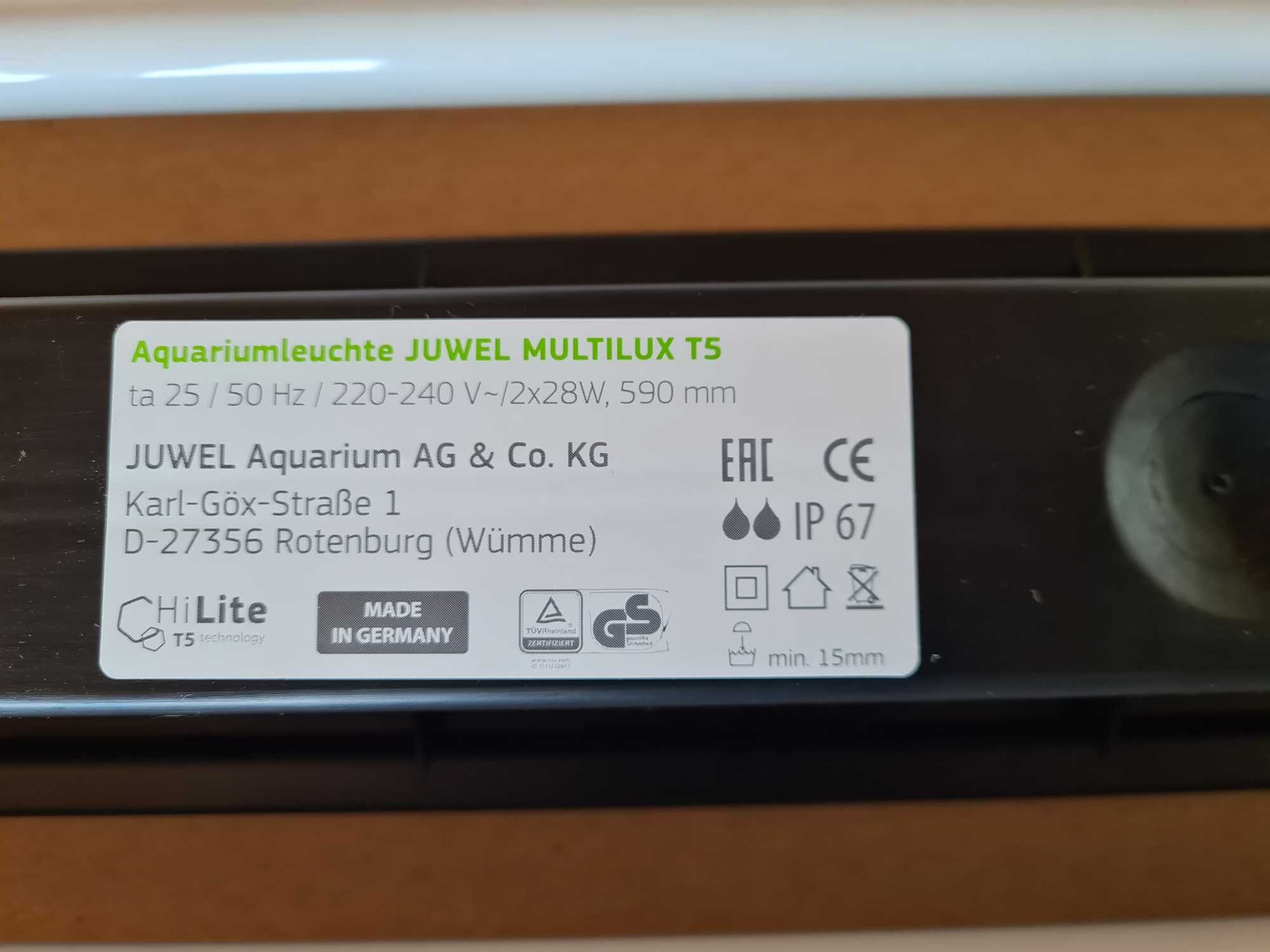 JUWEL MULTILUX T5  (2x28W, 590 mm) Belka oświetleniowa do akwarium.