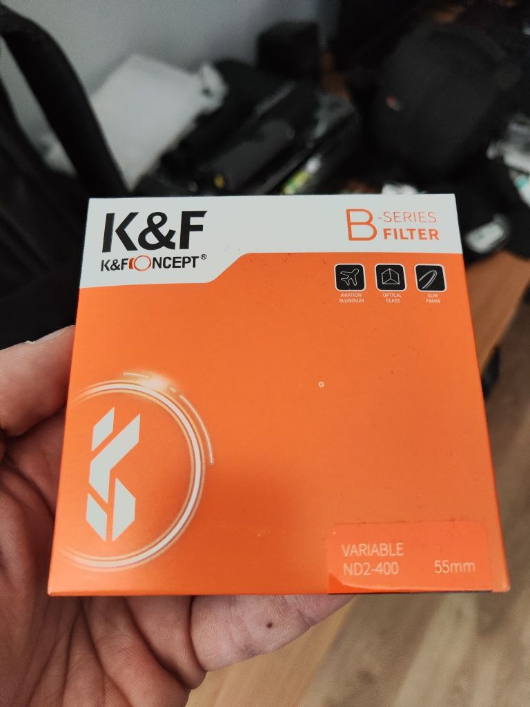Filtro ND variável K&F 55mm