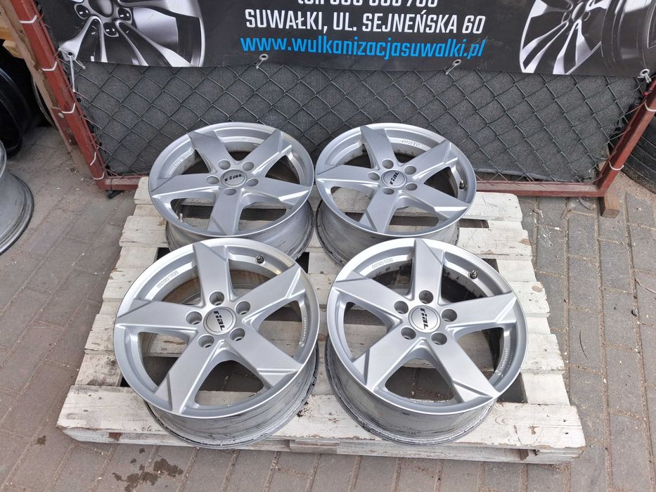 4x felgi alu R16 5x112 Audi A3 A4 A5 A6 A8 Q3 Q5 Vw Skoda Seat Gwaranc