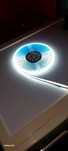 Светодиодная лента COB 12v. 320 led/m.  Белый  холодный  6500К.