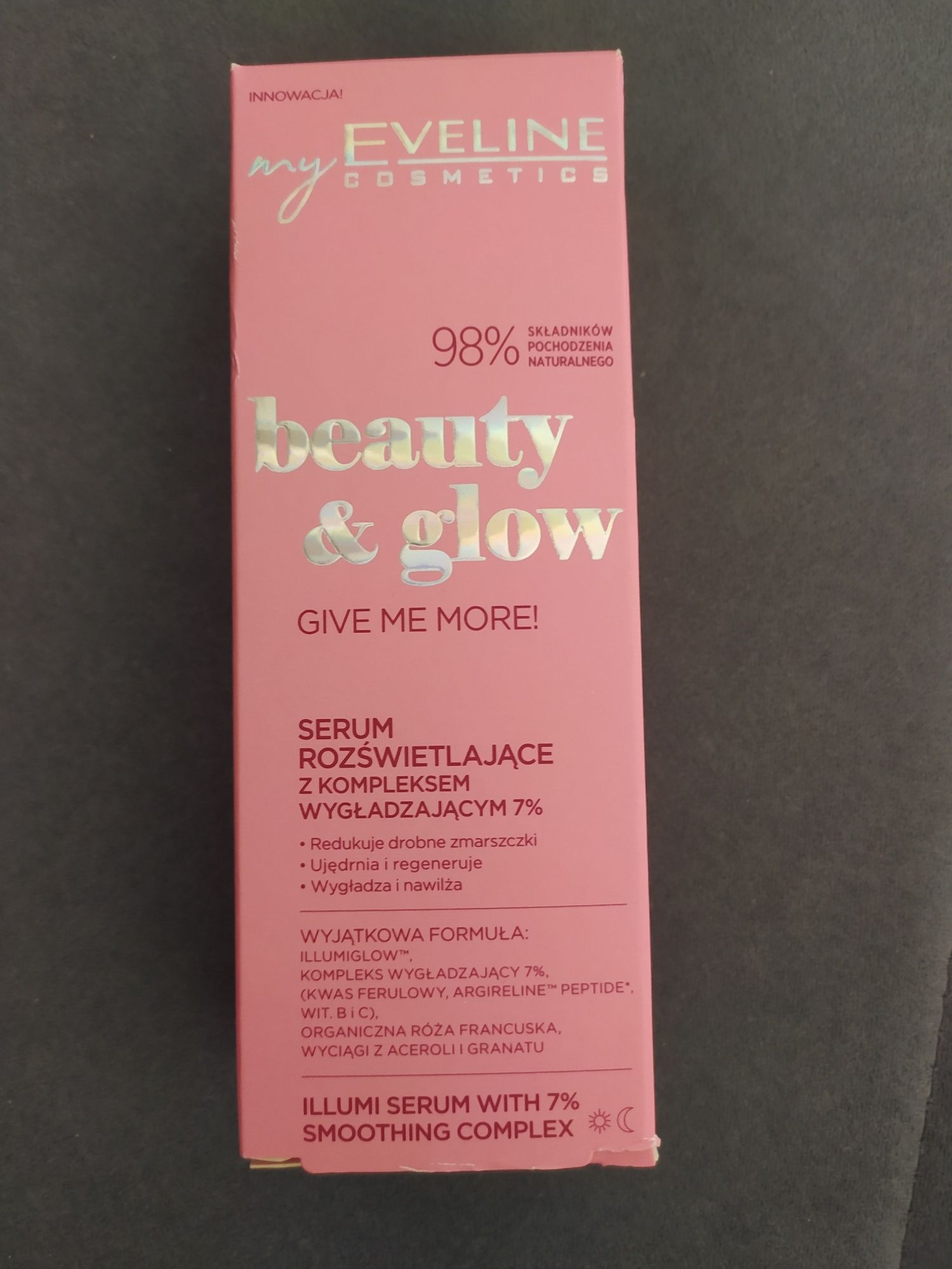 Eveline beauty & glow, serum rozświetlające z kompleksem wygładzającym