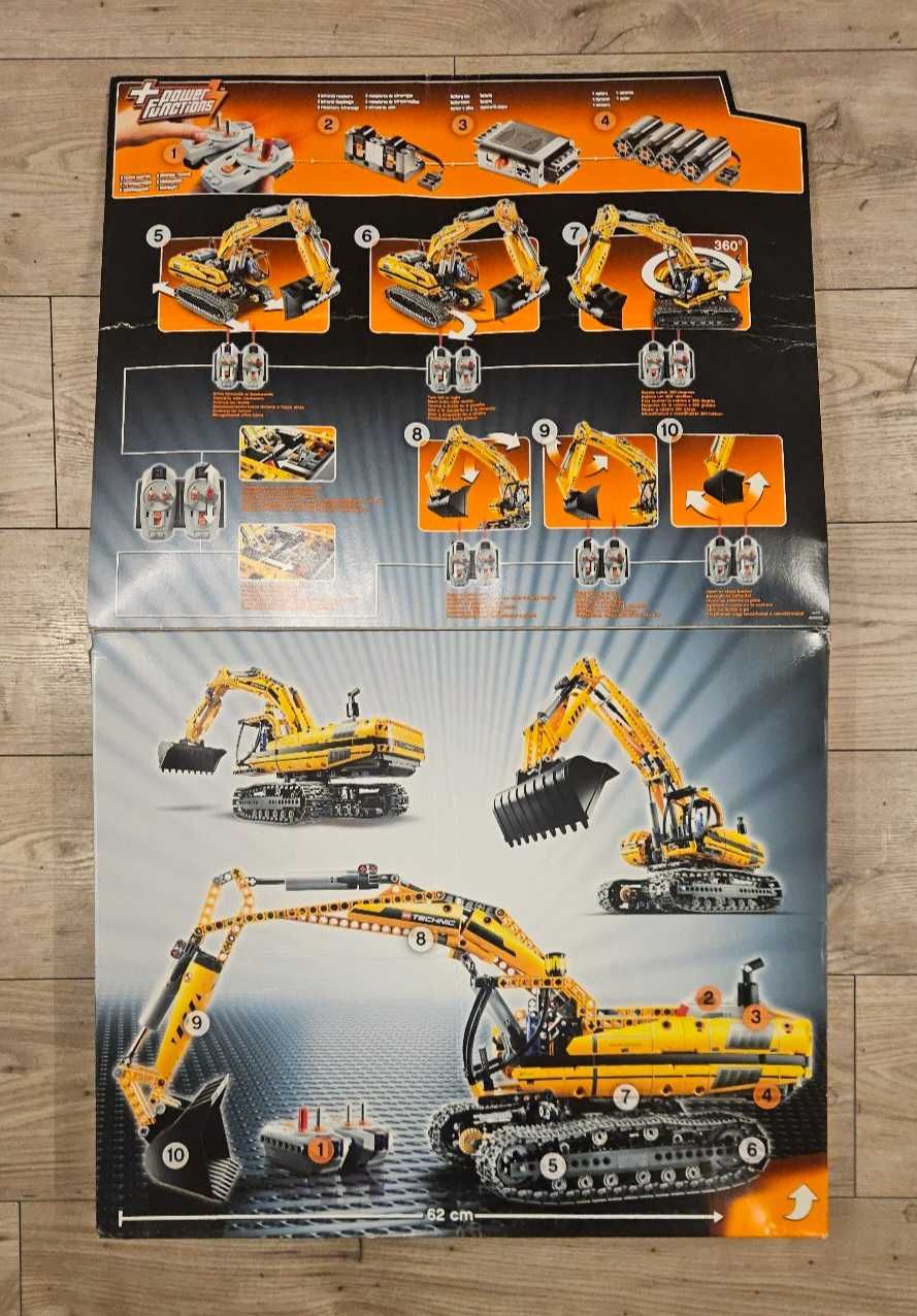 Lego TECHNIC 8043 Koparka - PUDEŁKO