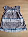 Sukienka niemowlęca H&M odcienie niebieskiego roz. 68