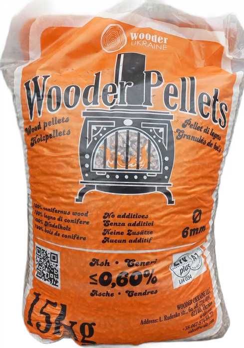 Pellet Wooder Pelet A1 ENplus 6mm Certyfikat Transport