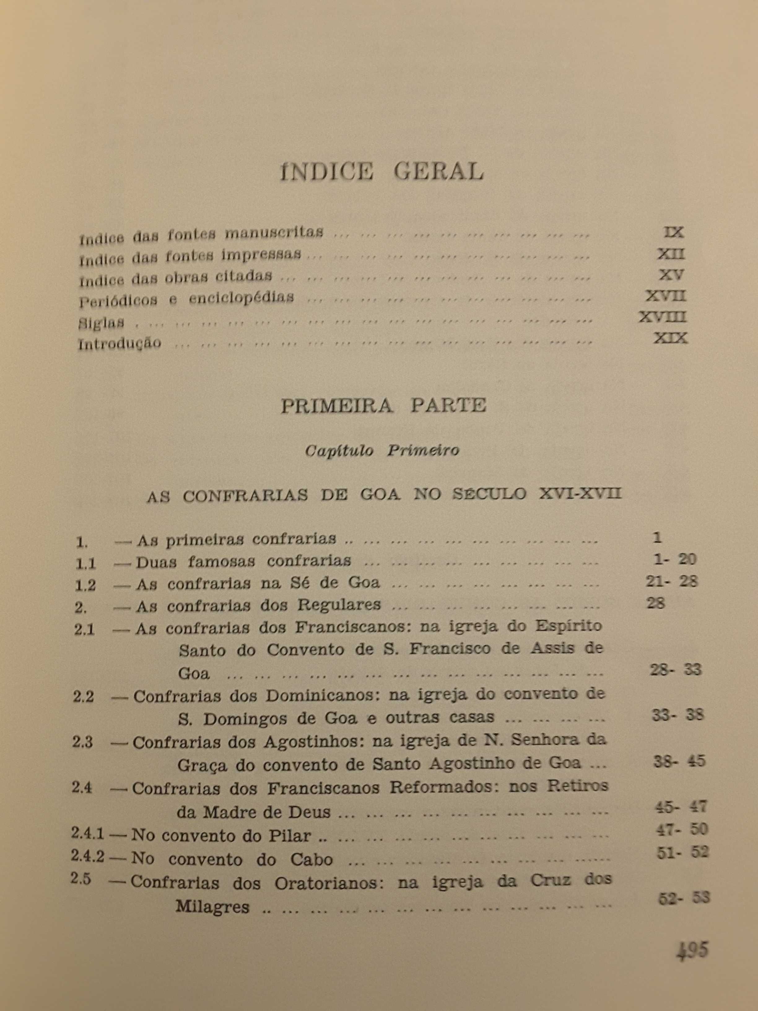 Caravelas. O Século de Ouro / As Confrarias de Goa