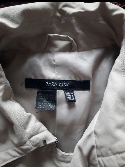 Gabardine beje Zara