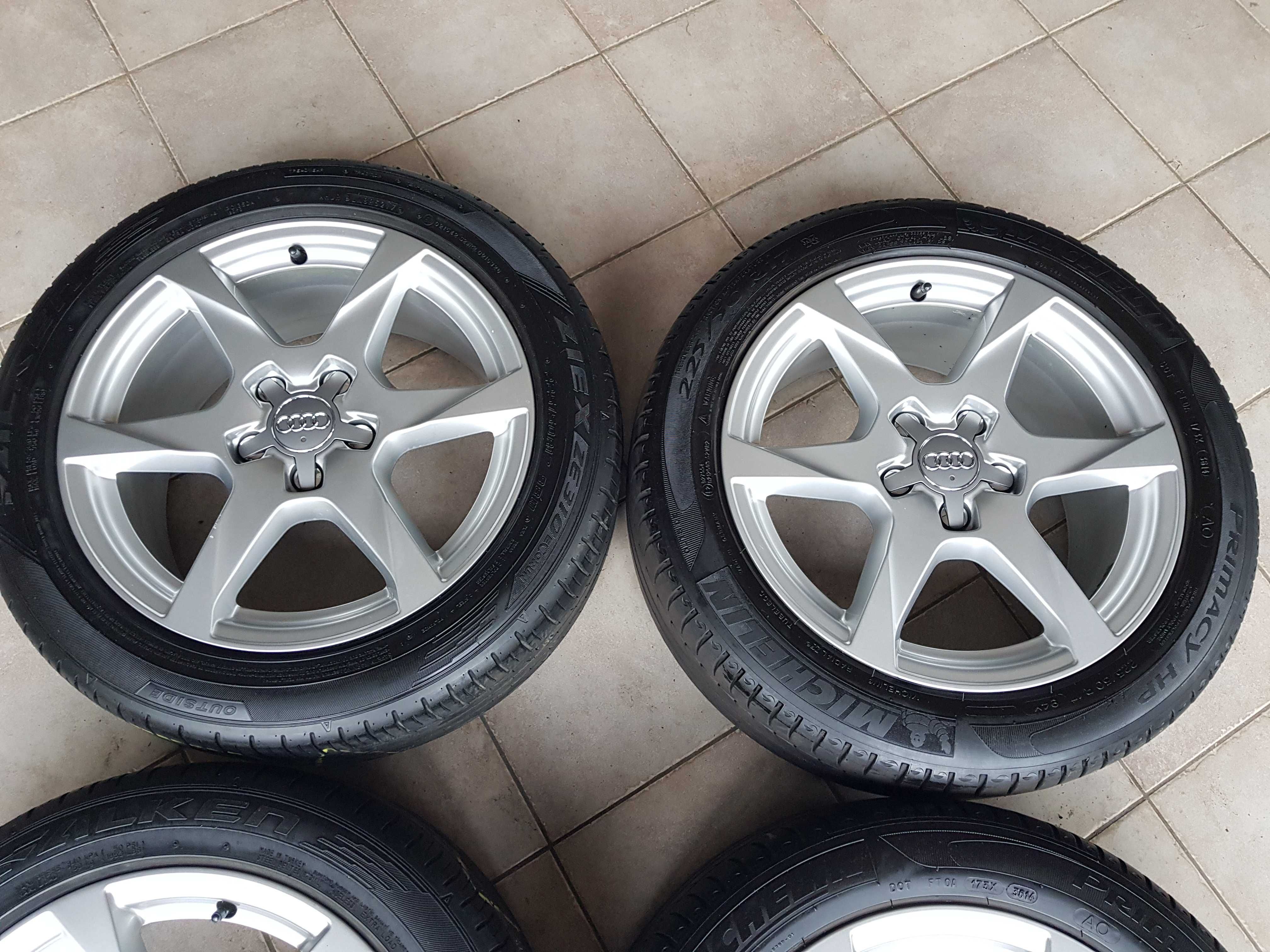 Felgi aluminiowe koła Audi A4 B8 7,5x17 et45 5x112 A6 c6 225/50/17