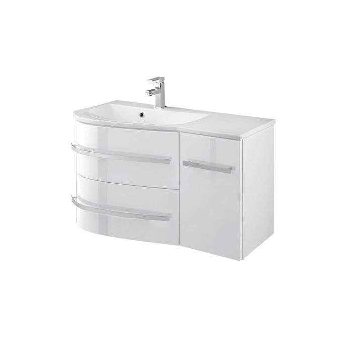 szafka ŁAZIENKOWA z umywalką WYSOKA JAKOŚĆ NOWA! 90cm cichy domyk