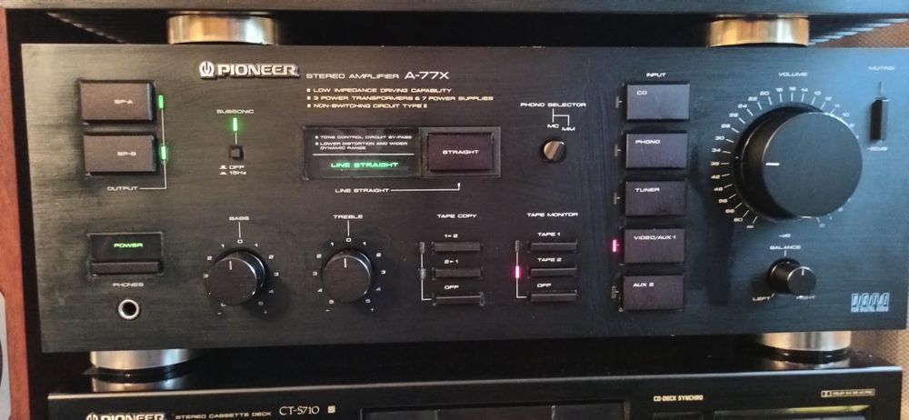 Pioneer A77x wysokiej klasy wzmacniacz