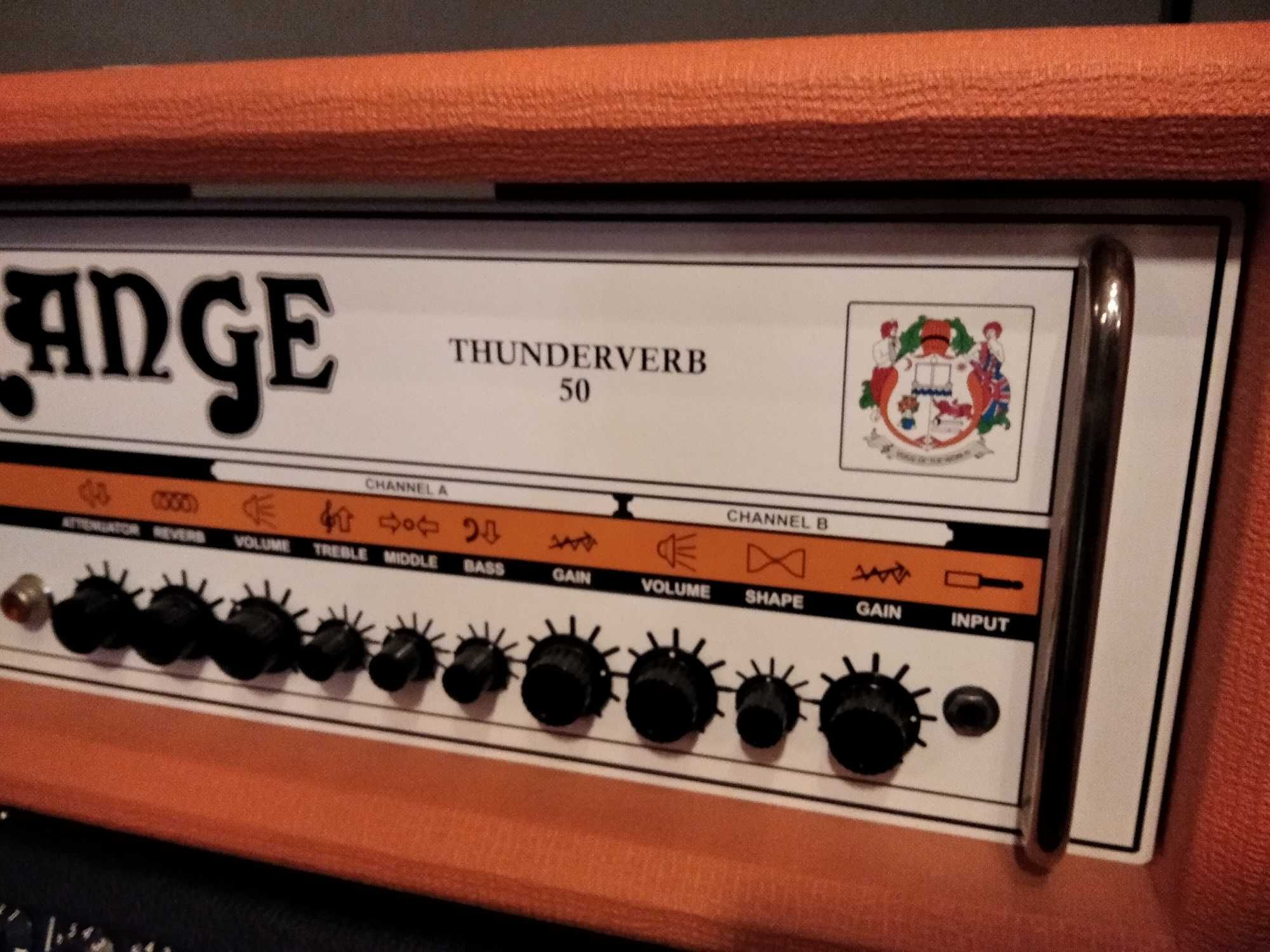 Orange Thunderverb 50W head