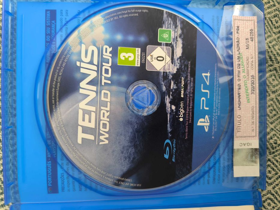 tennis ps4 world tour