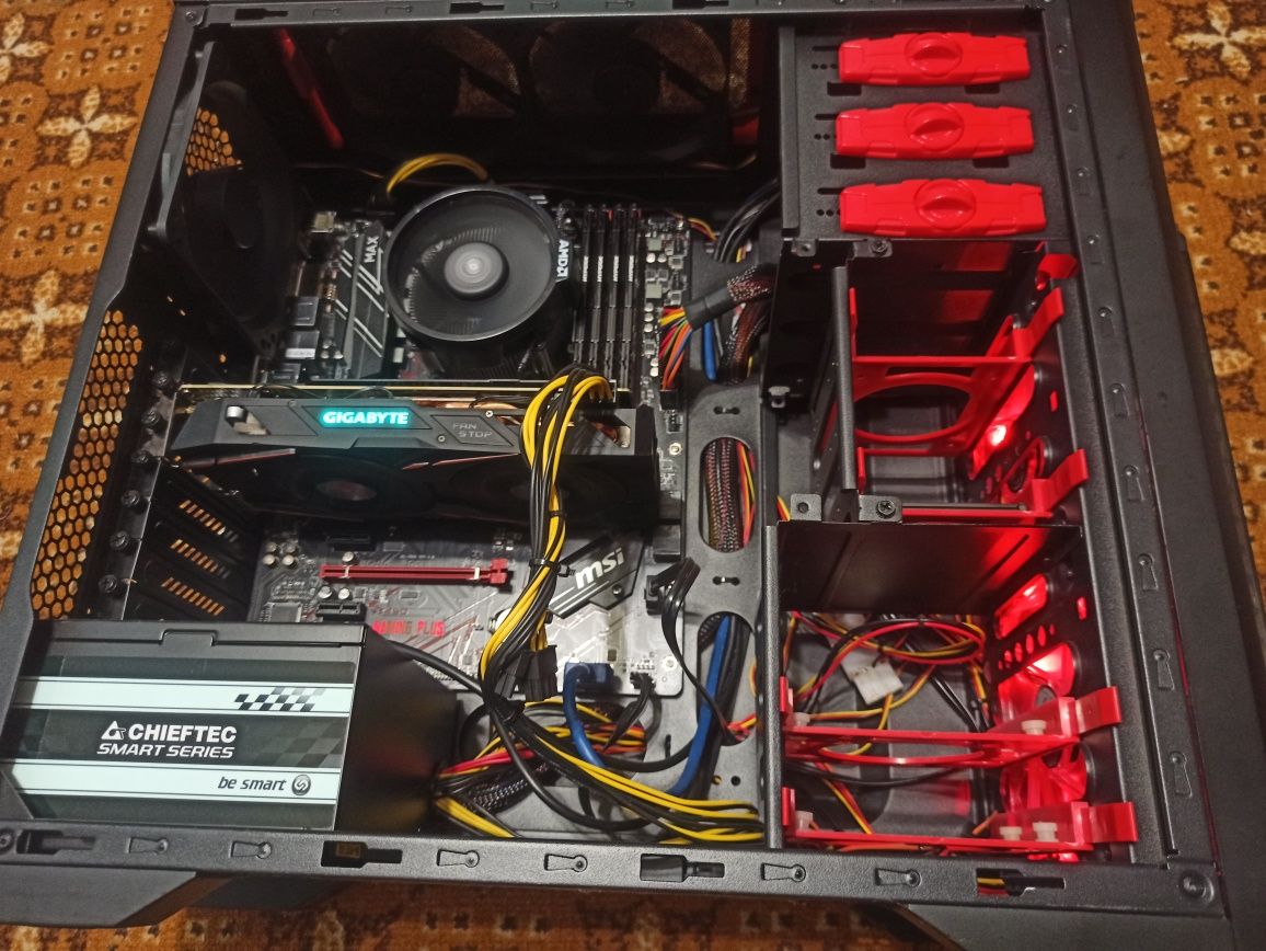 ТОП ігровий компютер (Ryzen 5, Rx 570, 32Gb DDR4, SSD 480Gb)