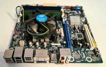 Płyta główna INTEL DH67BL 1155 LGA + CPU Intel Core i3 2100 + 6GB DDR3