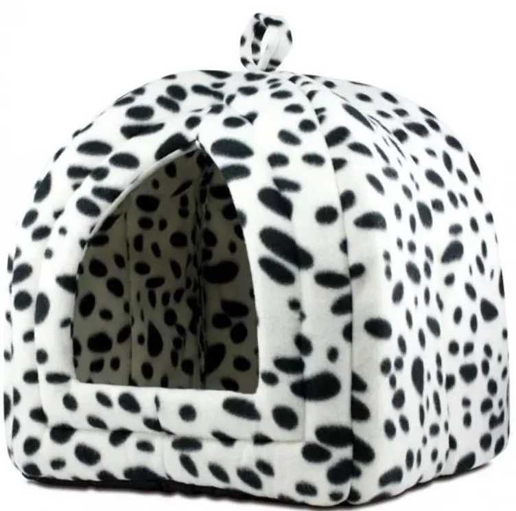 Мягкий домик лежанка для собак и кошек Pet Hut White