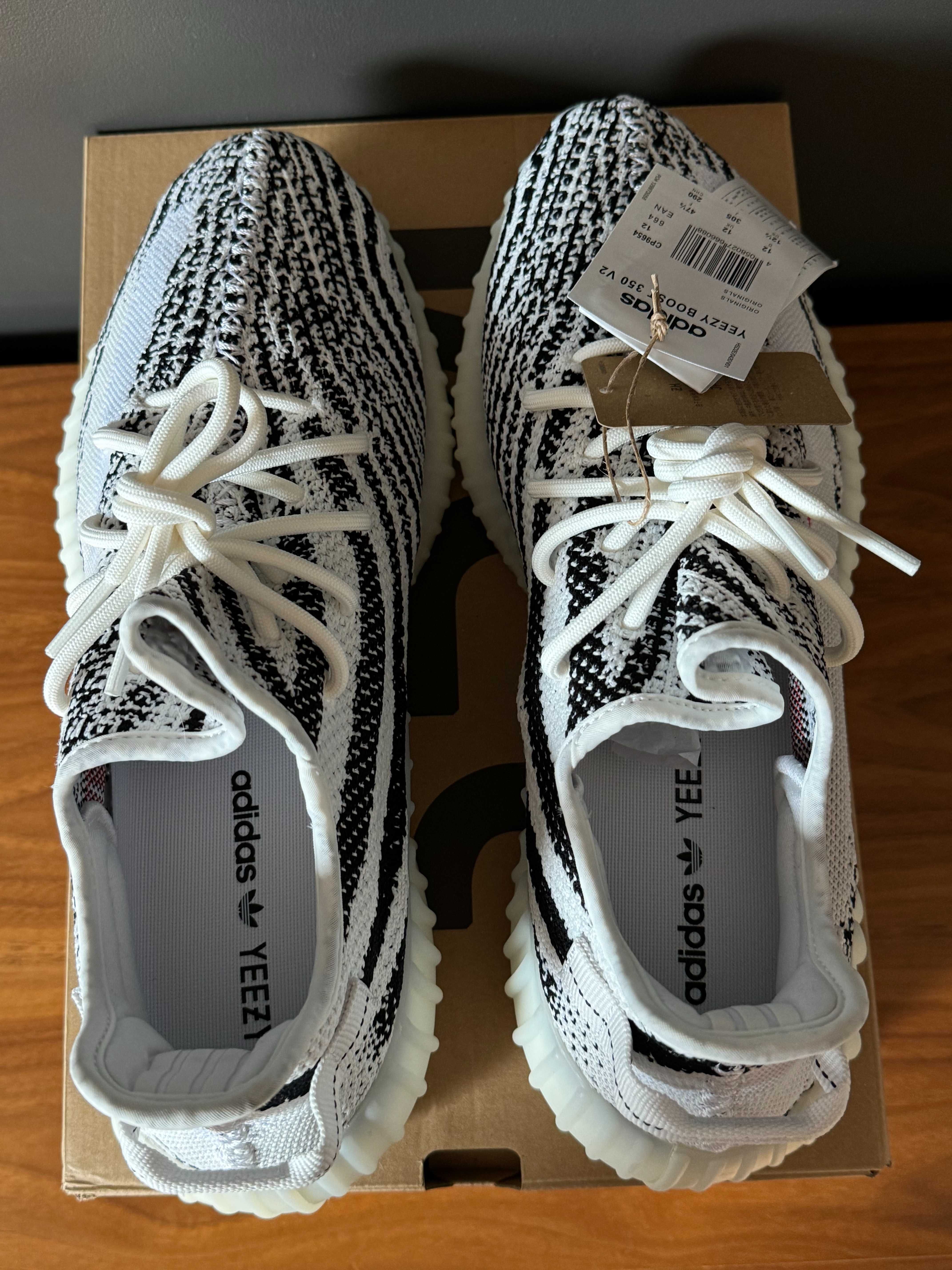 Yeezy Boost 350 V2 Zebra 47 1/3 (EU) 12.5 (US)