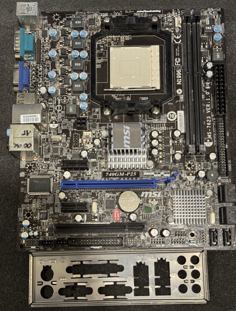 Материнська/Материнская плата AsRock 740GM-P25 / socket AM3 / DDR3