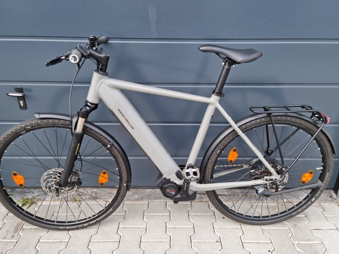 Rower elektryczny Riese muller 2021 rok 388 km roz L shimano xt e-bike