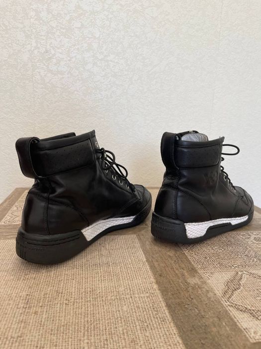 Високі кросівки ботинки Adidas Y-3 шкіряні