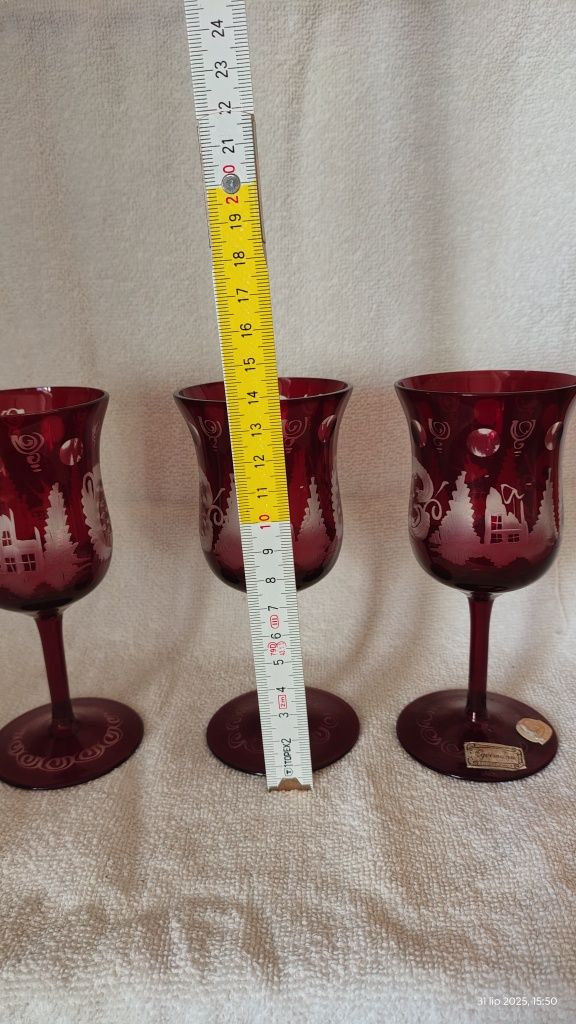 3 kieliszki Egermann