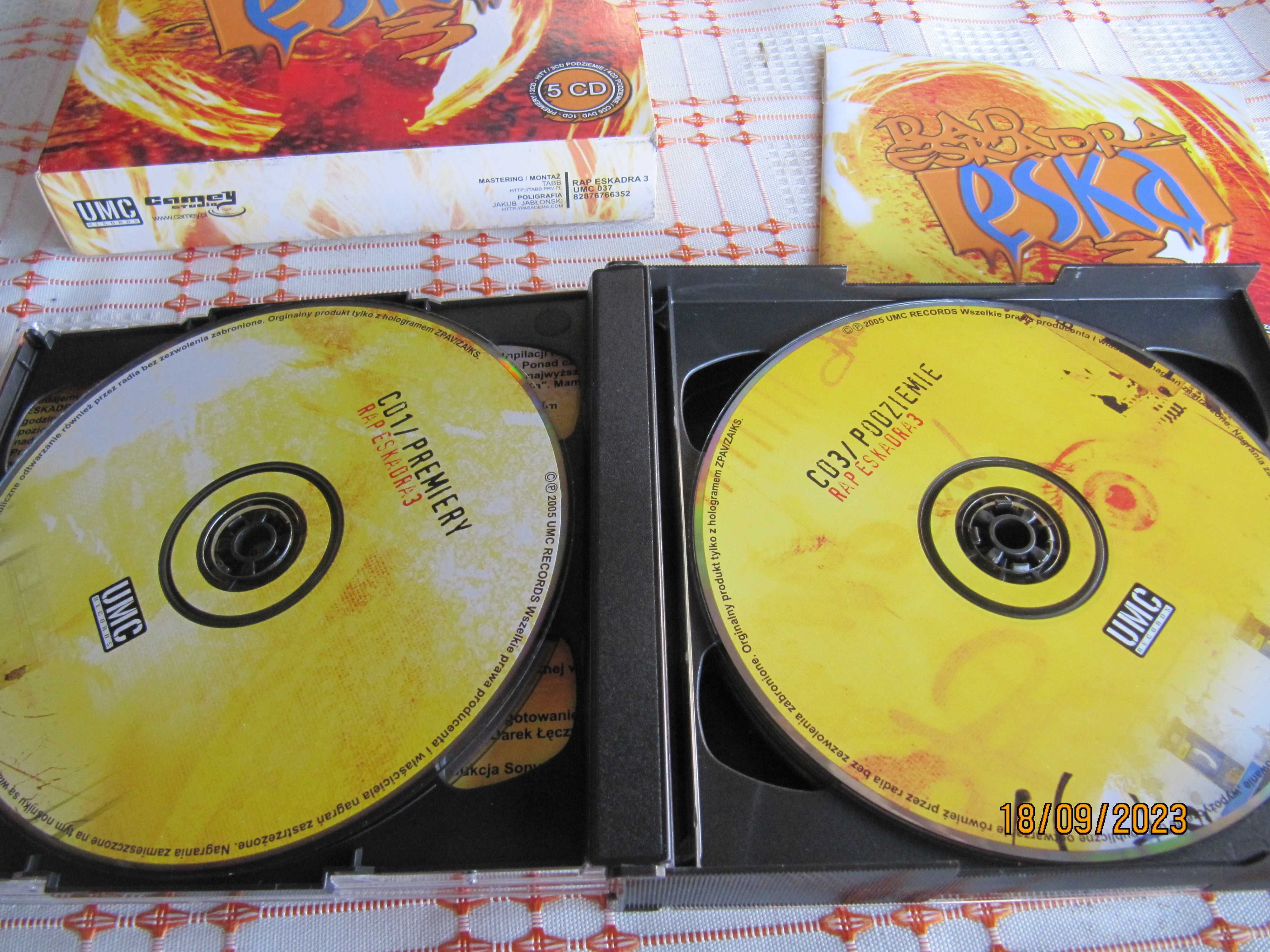 4CD+DVD BOX - Rap Eskadra 3 - 2005