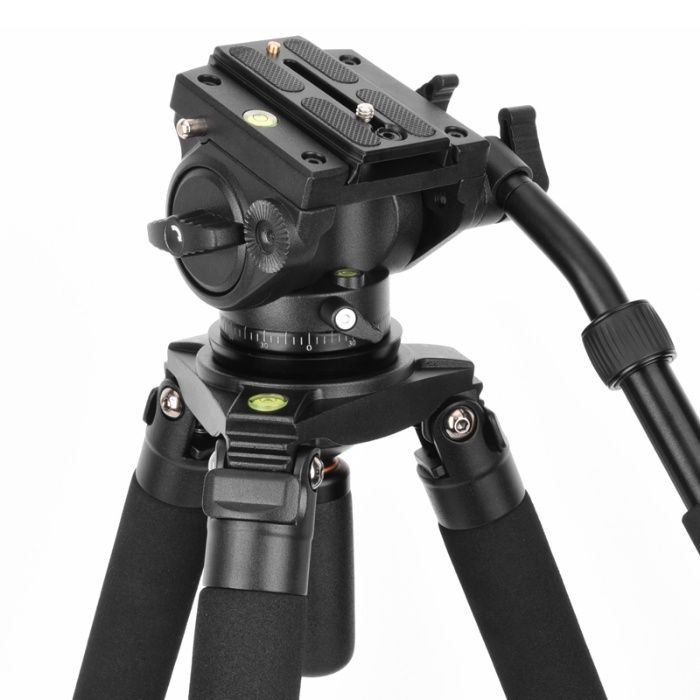 Професійний відео штатив QZSD Q680 з гідравлічною головою Q90