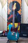 Gitara Elektryczna G&L Tribute ASAT Classic Emerald Blue Telecaster