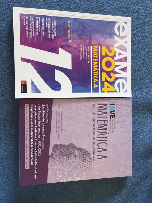 livros de preparaçao pada o exame de matematica A