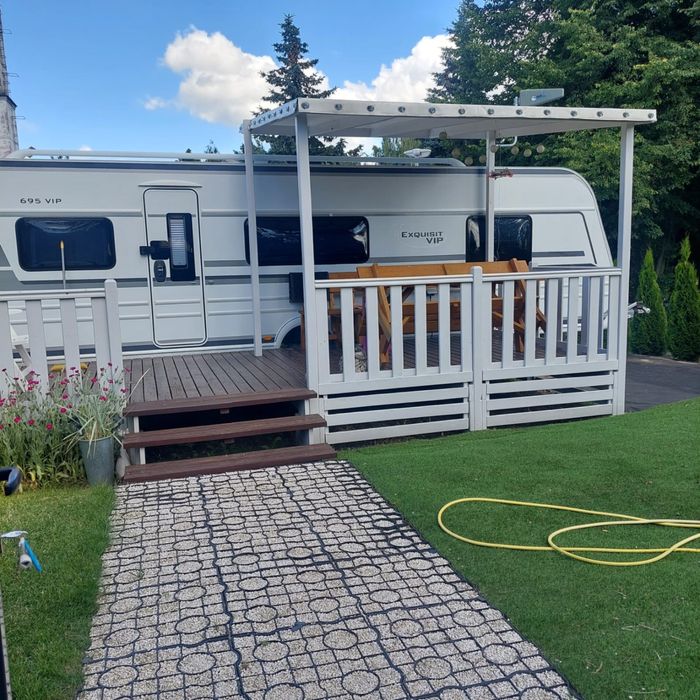 Taras drewniany 15m2