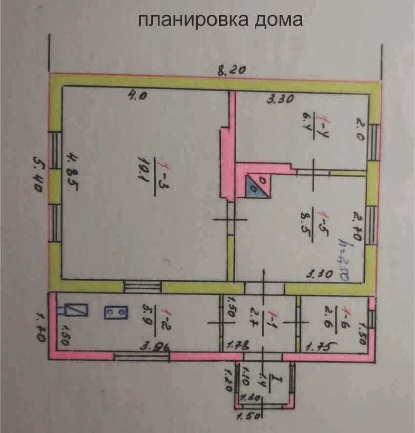 Продам СВОЙ газифицированный дом с участком 40соток в с.Дегтярка