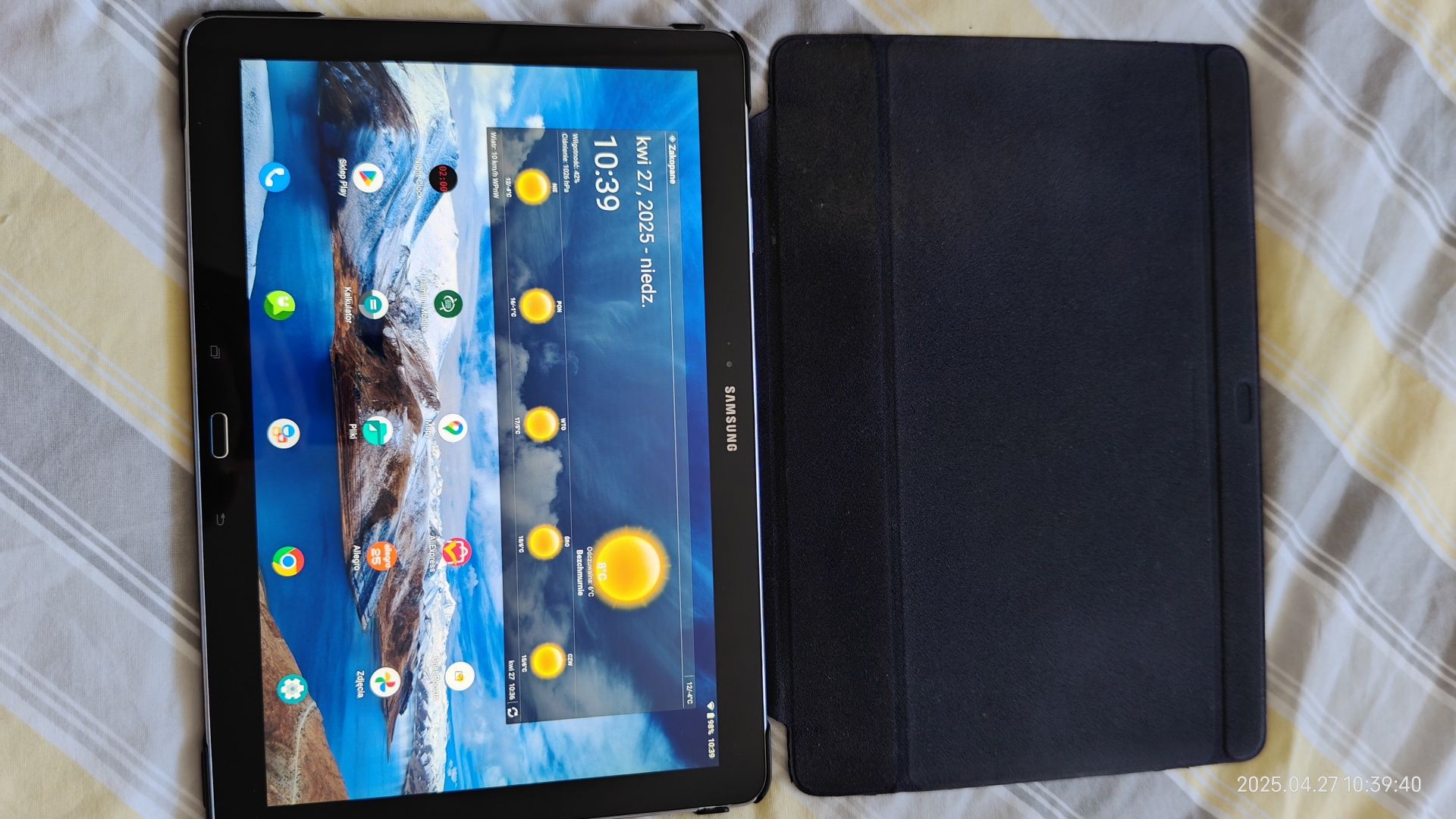 Tablet Samsung model Galaxy Note Pro SM-P905.