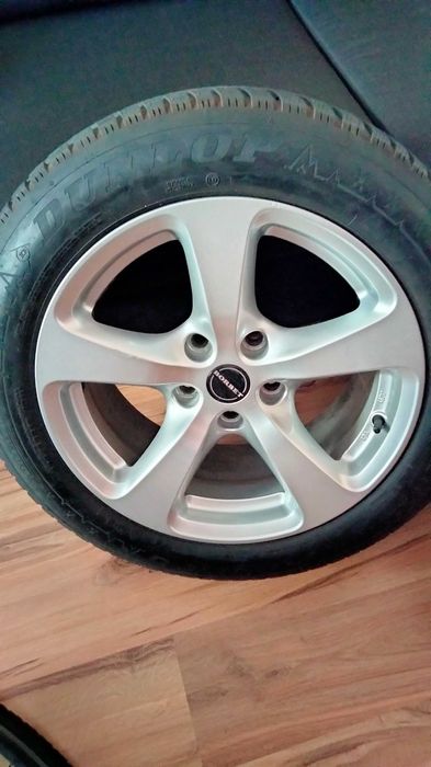 Koła Felgi 17'' 5x120 BMW F10 E60 zima BORBET DUNLOP