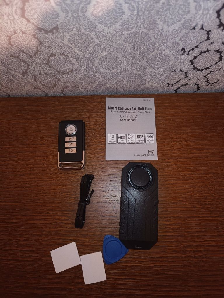 Antykradzieżowy alarm rowerowy