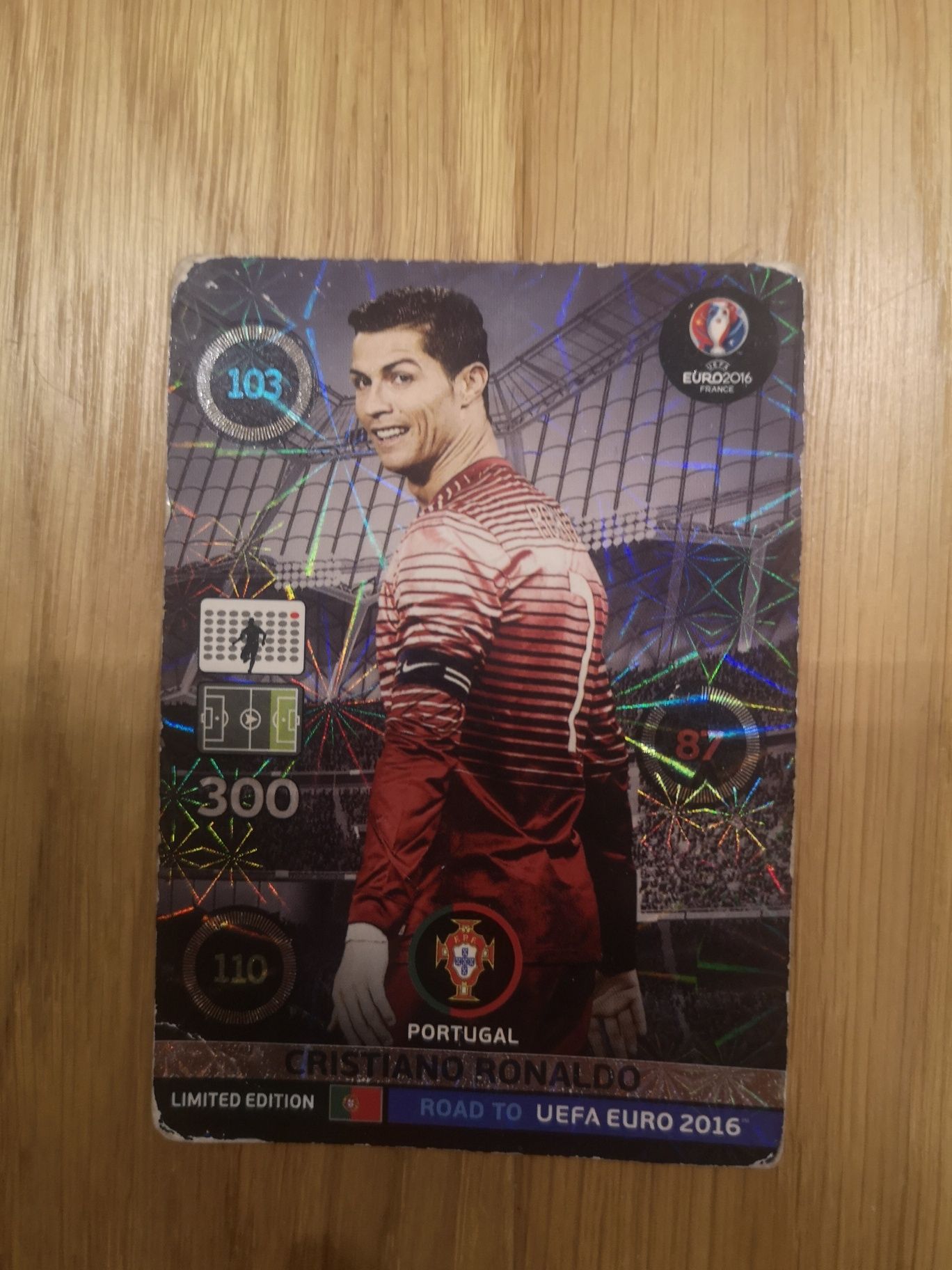 Cristiano Ronaldo limited edition euro2016