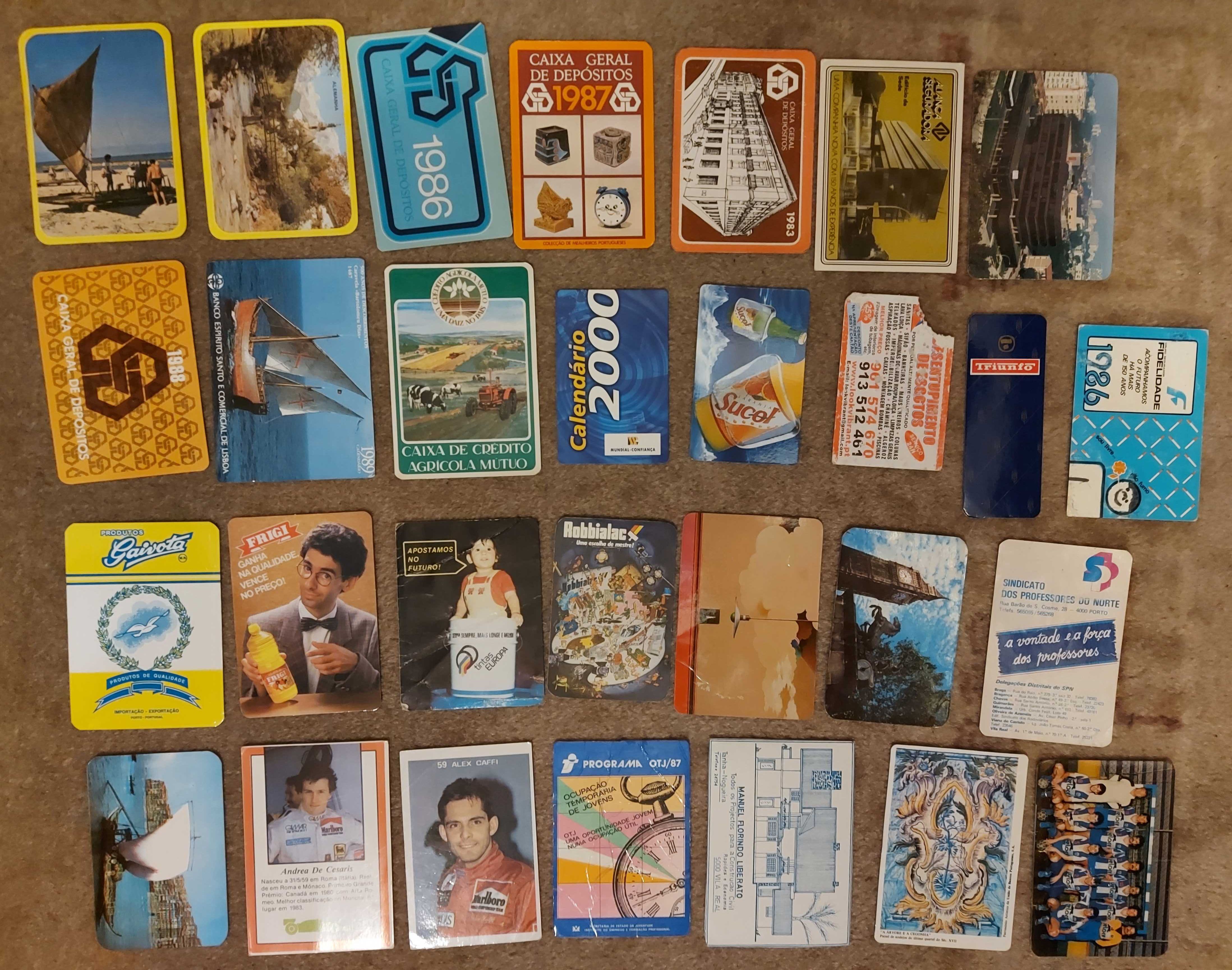Colecção de calendários