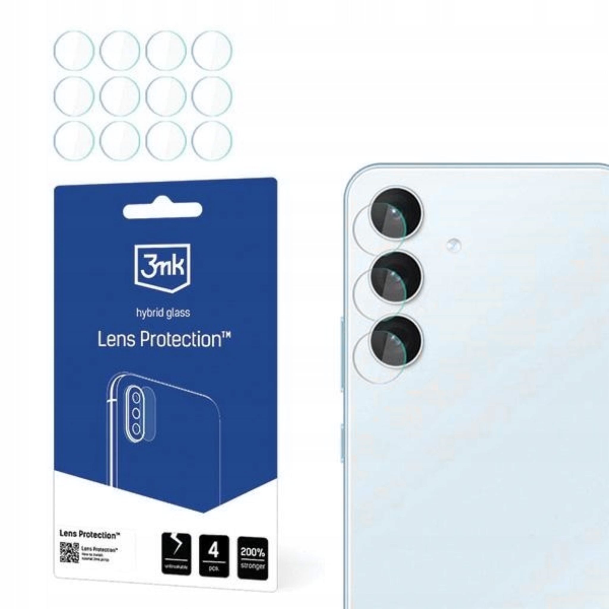 Szkło na aparat do Galaxy S24 FE 3MK Lens Protection