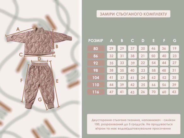 Костюм дитячий 80 см