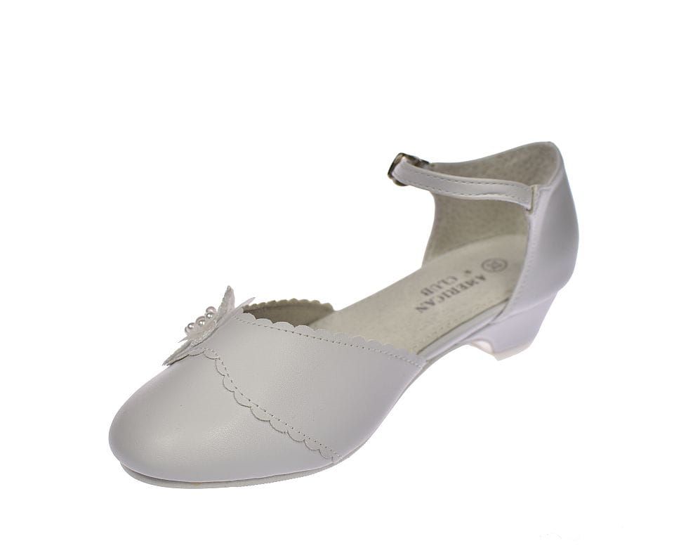 Buty do komunii balerinki białe komunijne Kom 50/23 rozm. 32