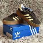 Adidas GAZELLE Bold 36 brown жіночі кросівки адідас adidas originals