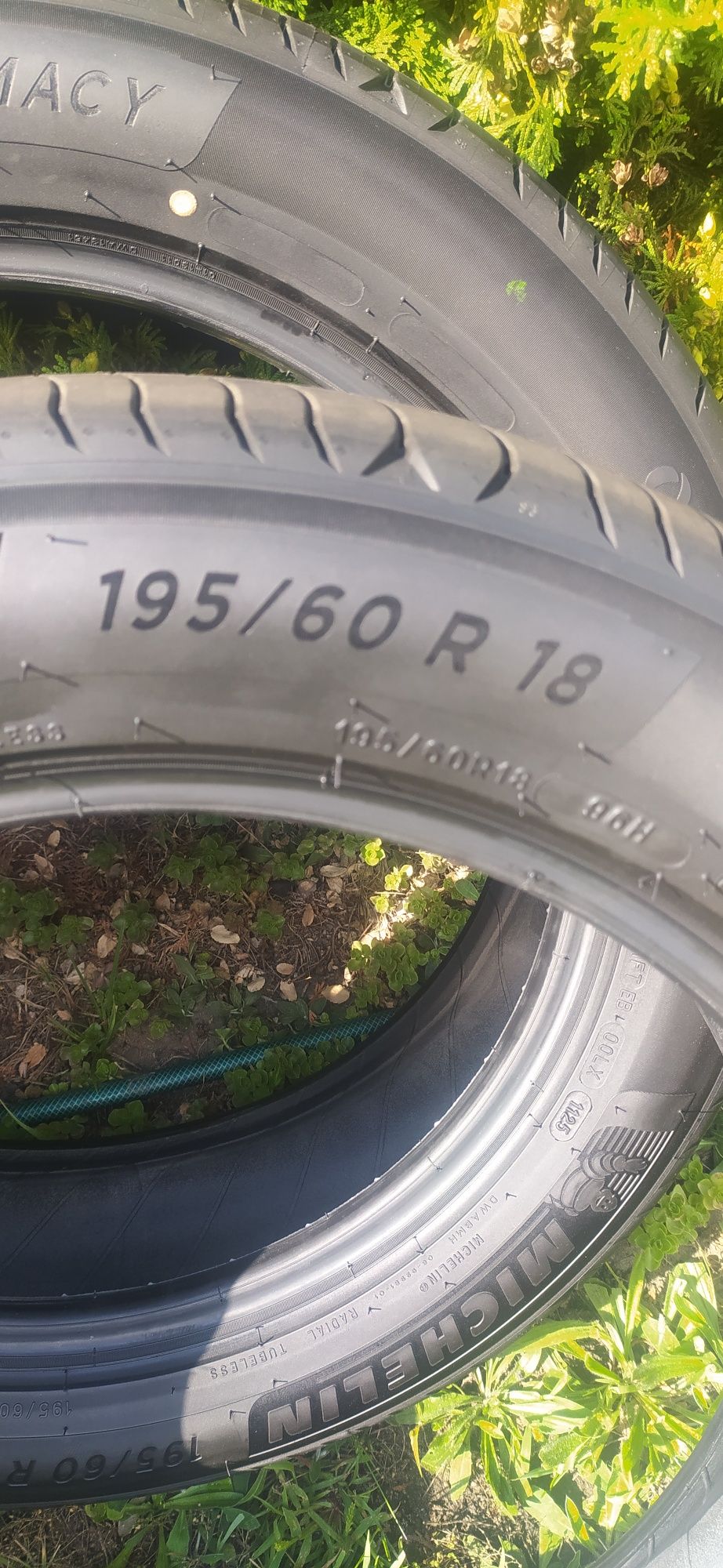 Nowy komplet letnich opon Michelin rozmiar 18