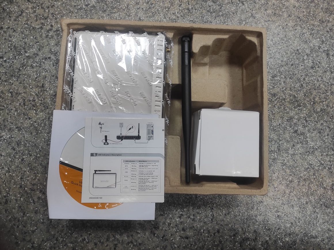 Новый маршрутизатор 3g роутер Tenda 3G611R+