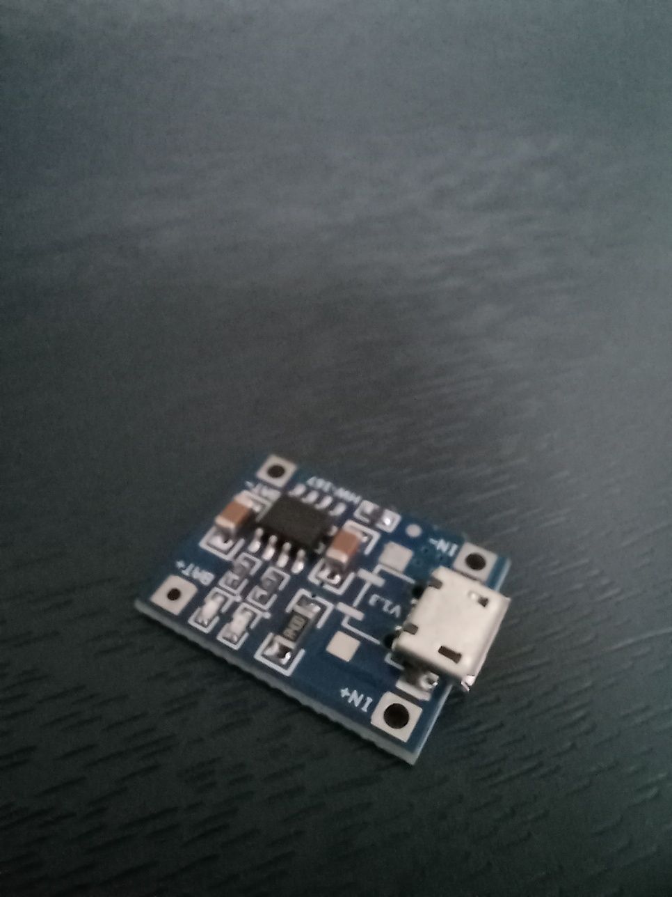 Модуль заряду Li-ion ТР4056 Micro USB (без розряду)