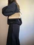 Vintage Picard baguette bag leather torebka designer y2k coquette
