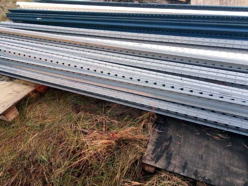 Nogi do regałów magazynowych, nogi metalowe, regał paletowy