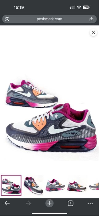 Кросівки жіночі Nike Air Max Lunarlon 39 розмір